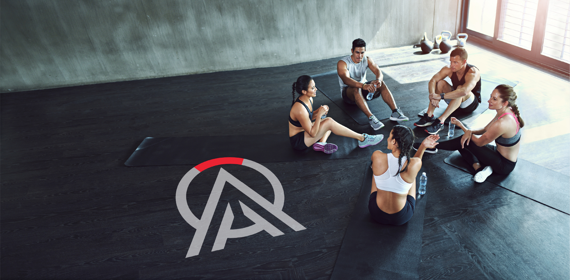 Athletes resting after a session